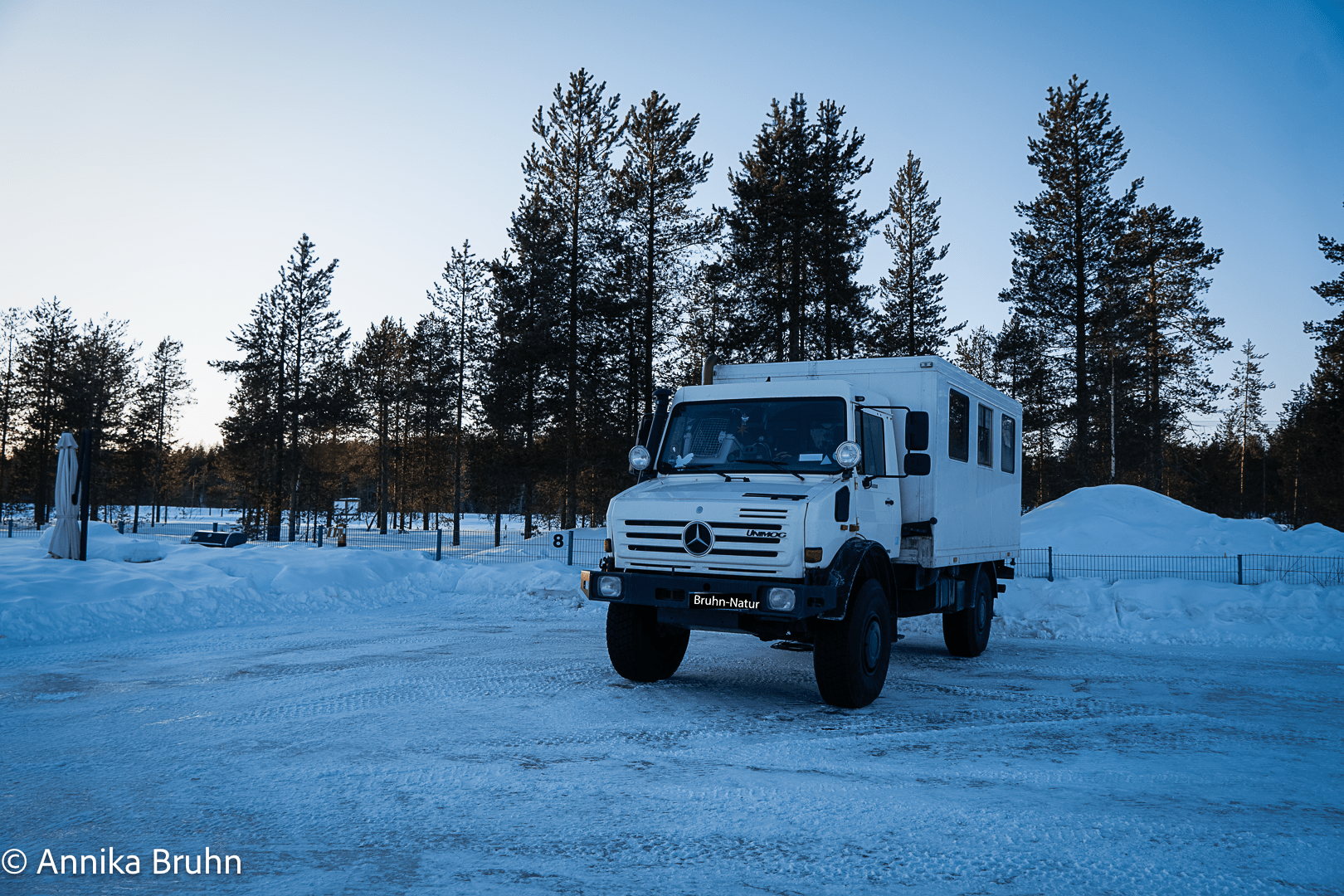 Unser Stellplatz in Rovaniemi